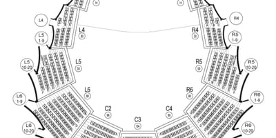 ਨਕਸ਼ਾ ਦੀ ਰਾਏ ਥਾਮਸਨ ਹਾਲ mezzanine