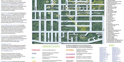ਨਕਸ਼ਾ ਦੇ Cabbagetown ਸਮਾਗਮ ਟੋਰਾਂਟੋ