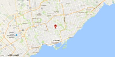 ਨਕਸ਼ਾ ਦੇ Davisville ਪਿੰਡ ਜ਼ਿਲ੍ਹਾ ਟੋਰੰਟੋ