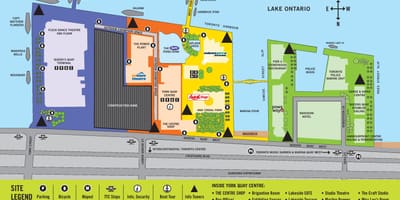 ਨਕਸ਼ਾ ਦੇ Harbourfront Centre