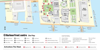 ਨਕਸ਼ਾ ਦੇ Harbourfront ਸੈਂਟਰ ਦੀ ਪਾਰਕਿੰਗ